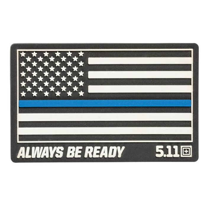 Thin Blue Line Rubber Patch