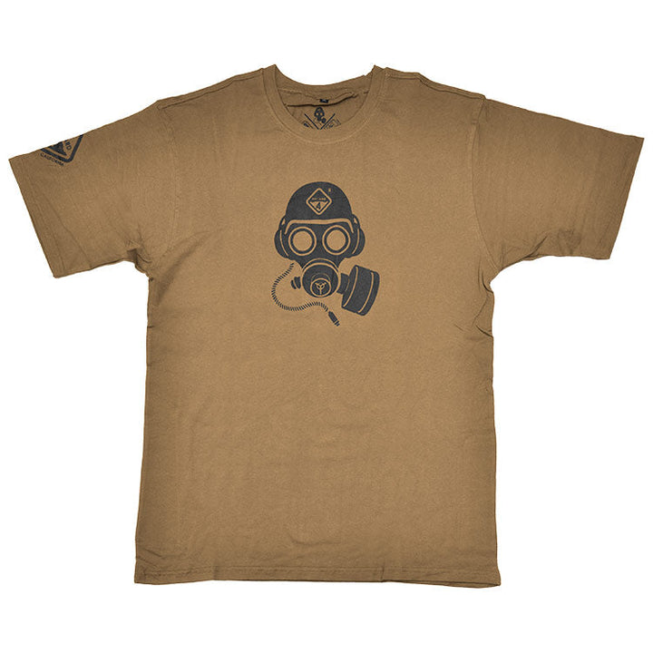 Special Forces Gas Mask Cotton T-Shirt *Final Sale - No Return*