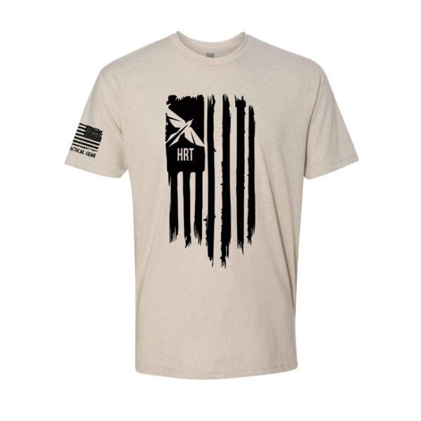 HRT Flag Logo T-Shirt Sand