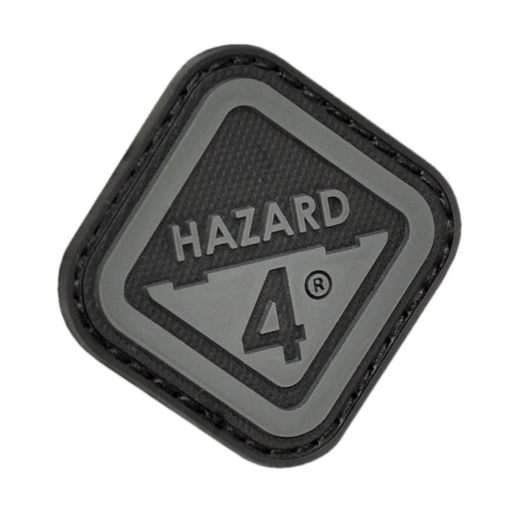 Morale Patch - Diamond Shaped - Hook-Backing - Hazard 4® Logo