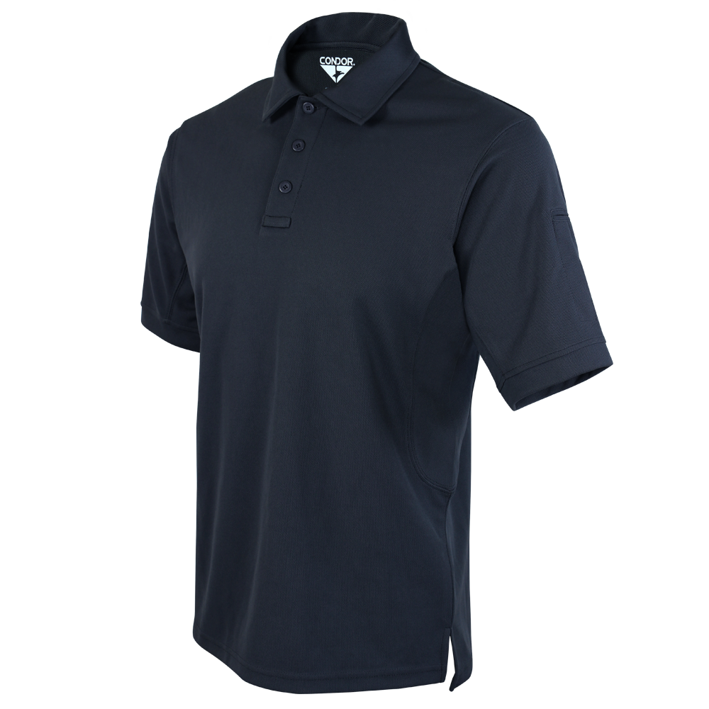 Condor Outdoor Short Sleeve Performance Tactical Polo Navy Blue