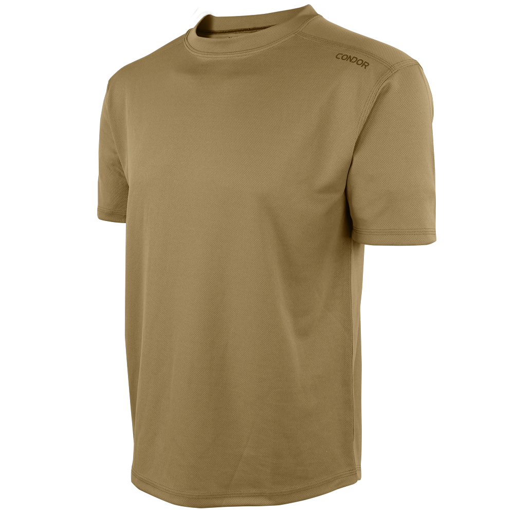 Condor Outdoor Maxfort Short Sleeve Training Top Tan