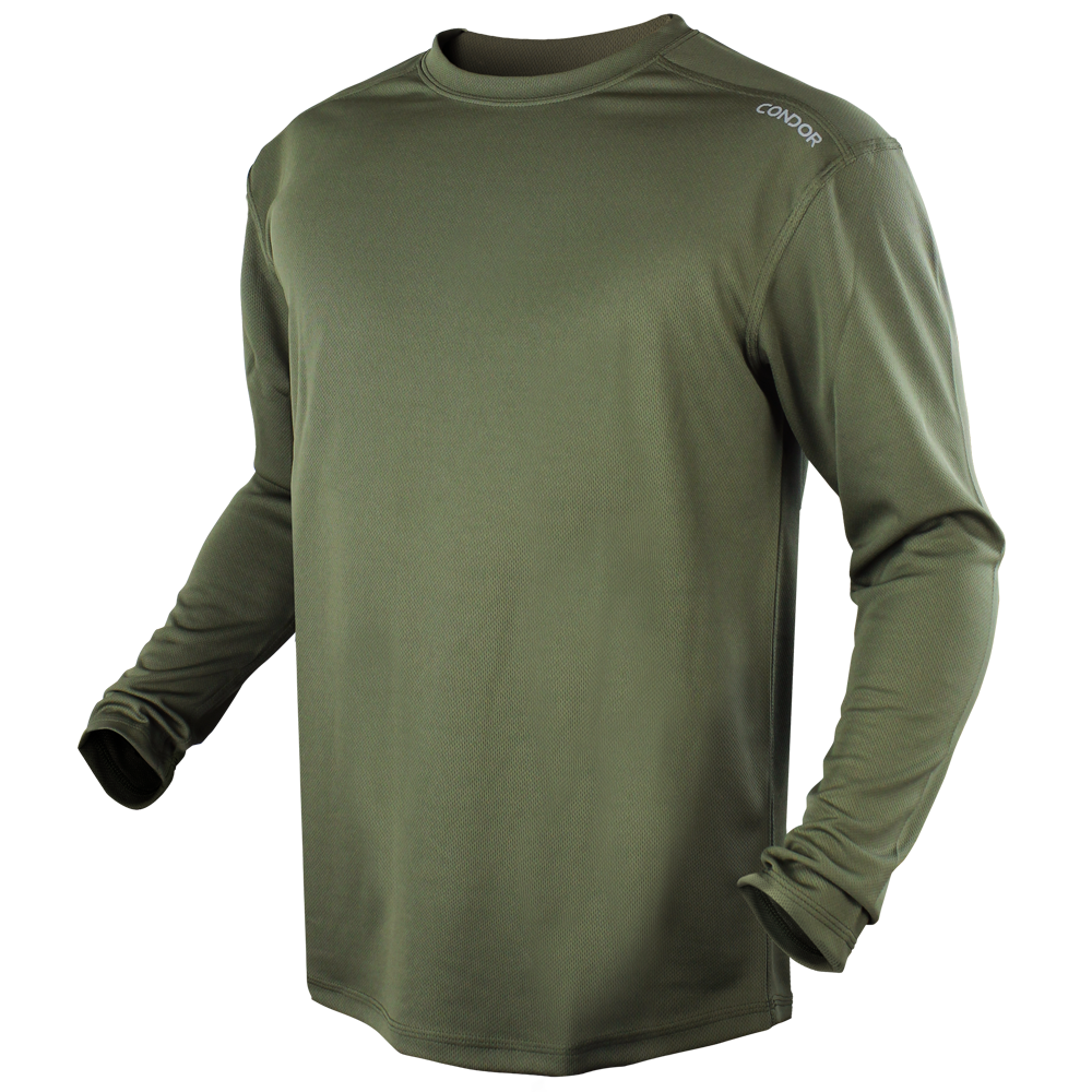 Condor Outdoor Maxfort Long Sleeve Training Top Olive Drab Green