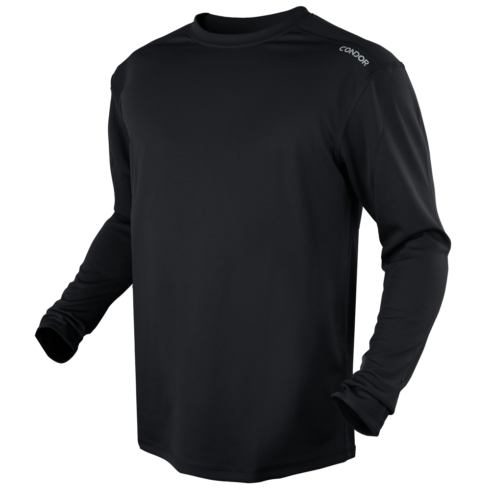 Condor Outdoor Maxfort Long Sleeve Training Top Black