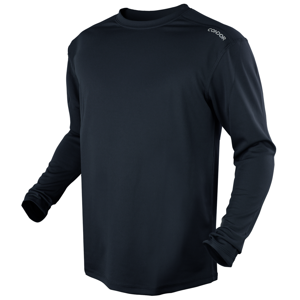 Condor Outdoor Maxfort Long Sleeve Training Top Navy Blue