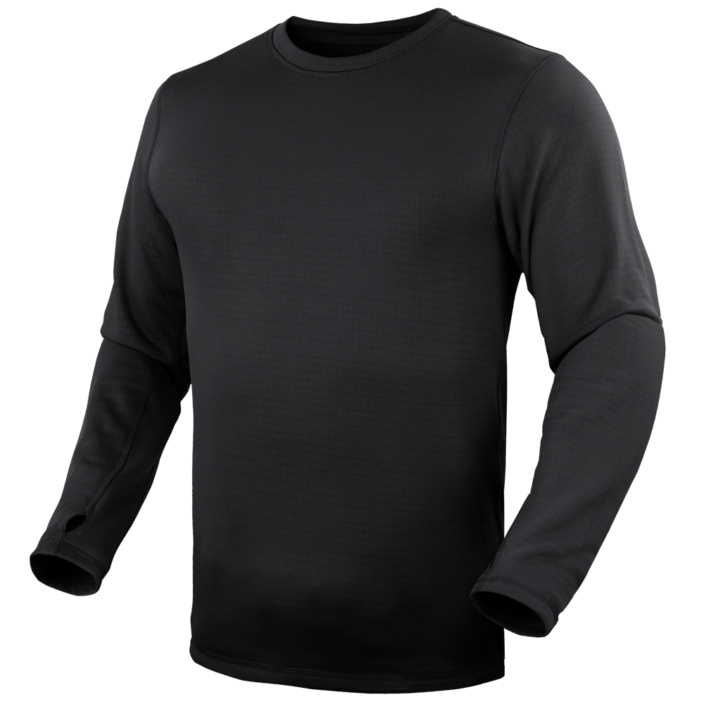 Condor Outdoor Base II Crew Pullover Black