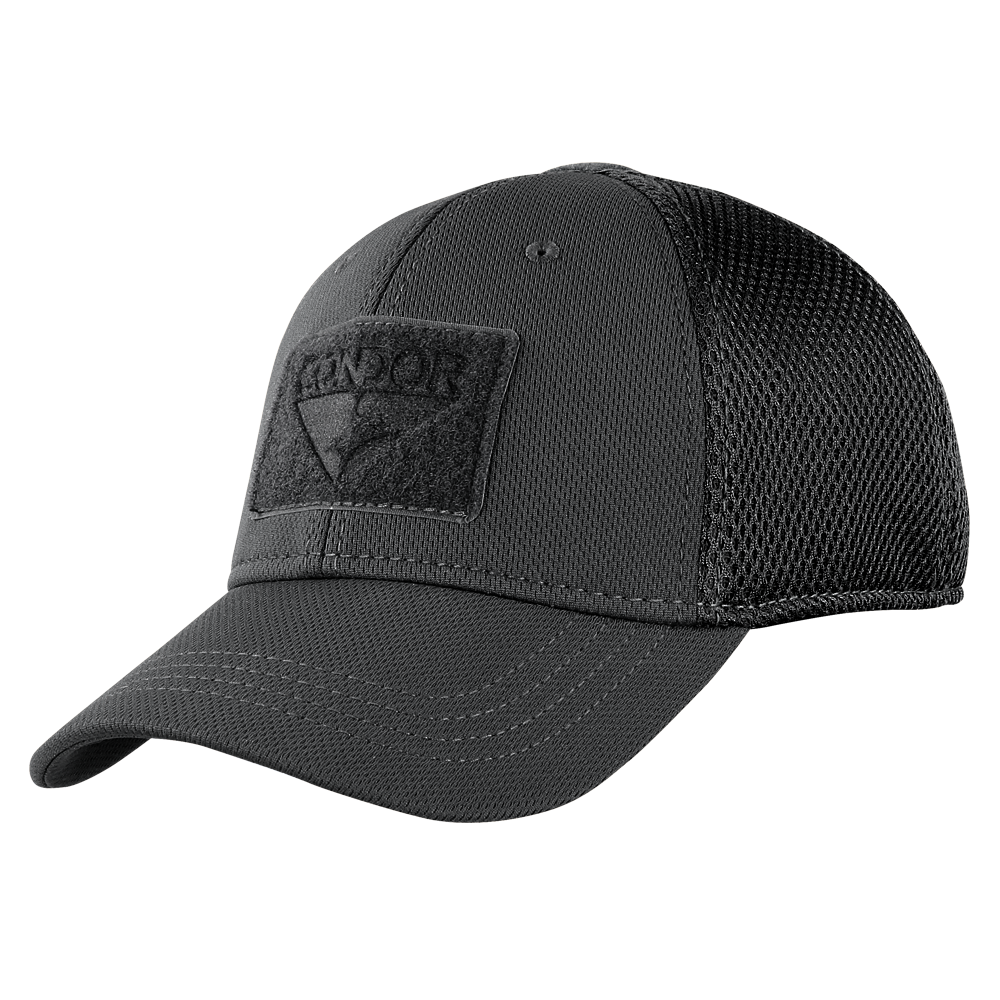 Condor Outdoor Flex Tactical Mesh Cap Black