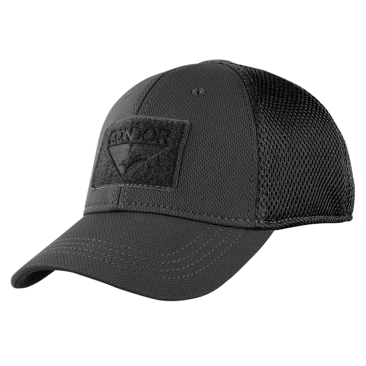 Condor Outdoor Flex Tactical Mesh Cap Black