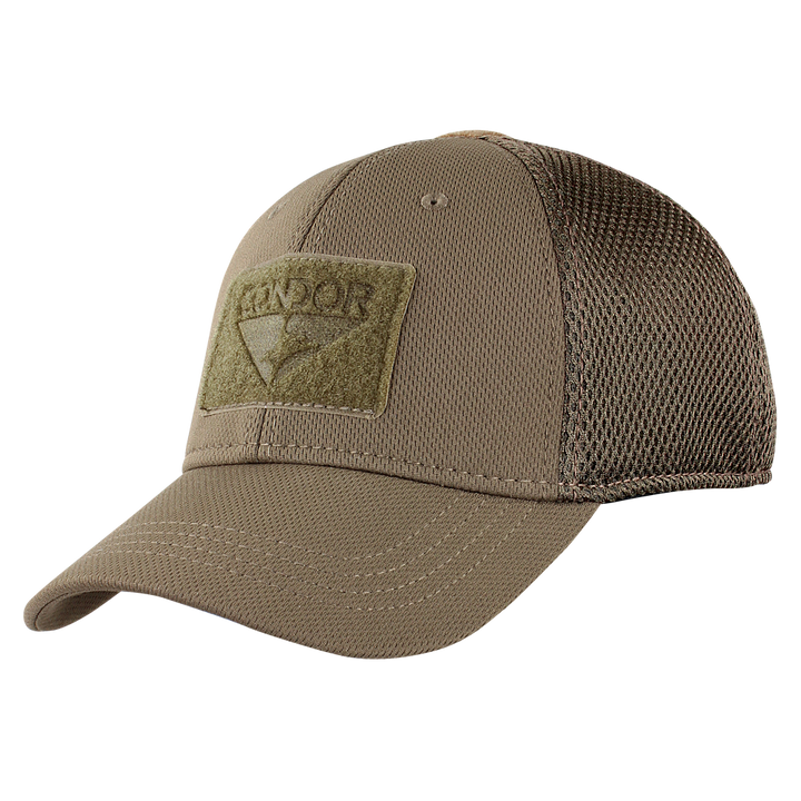 Condor Outdoor Flex Tactical Mesh Cap Brown