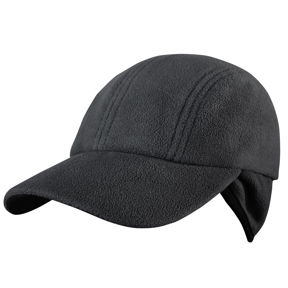 Condor Outdoor Yukon Fleece Cap Black