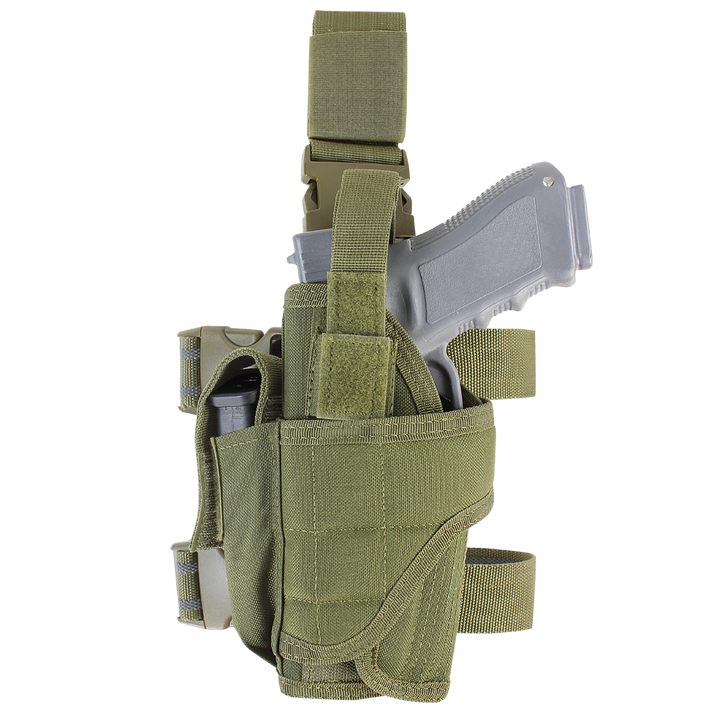 Condor Outdoor Tornado Tactical Leg Holster - Left Hand Olive Drab Green