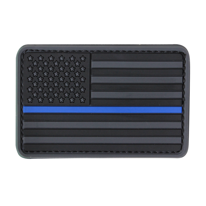 Condor Outdoor US Flag PVC Patch with Blue Line