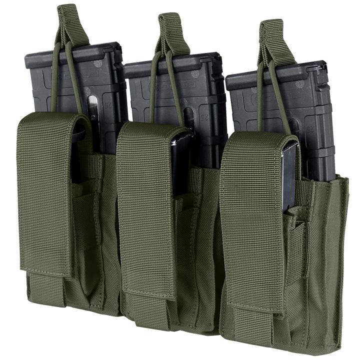 Triple Mag Kangaroo Pouch in Ranger Green