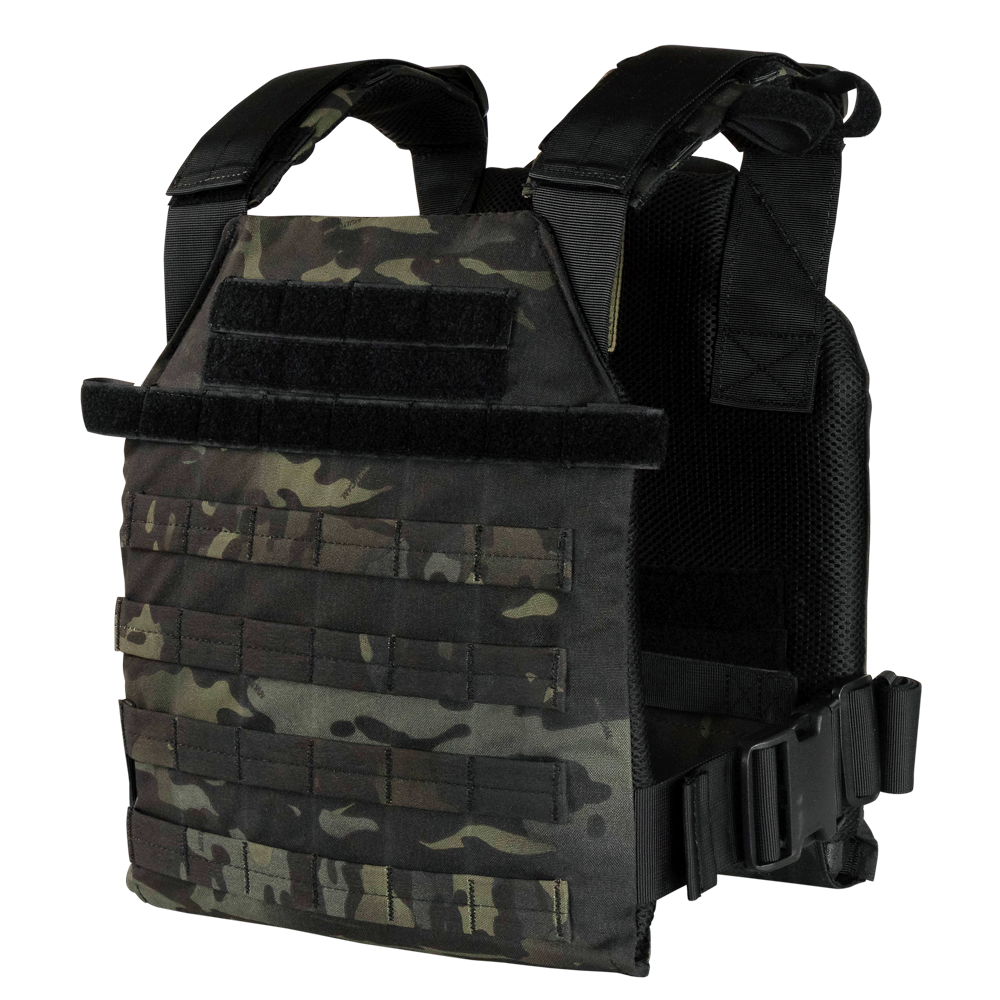 Condor Outdoor Sentry Plate Carrier MultiCam Black