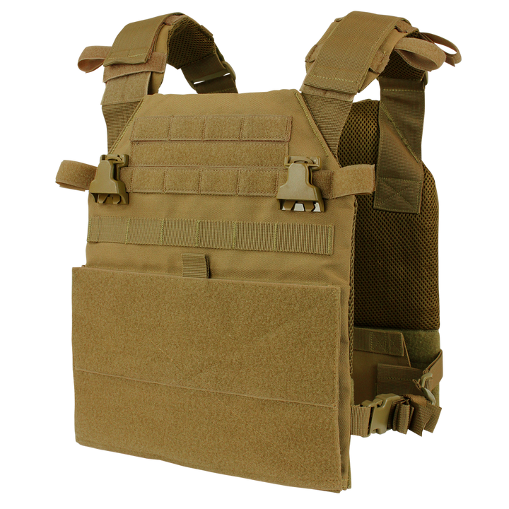 Condor Outdoor Vanquish Plate Carrier Coyote Brown