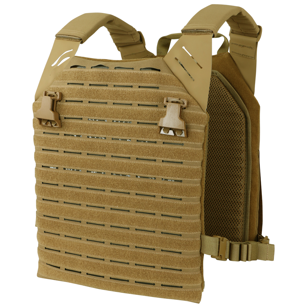 Condor Elite LCS Vanquish Plate Carrier in Coyote Brown