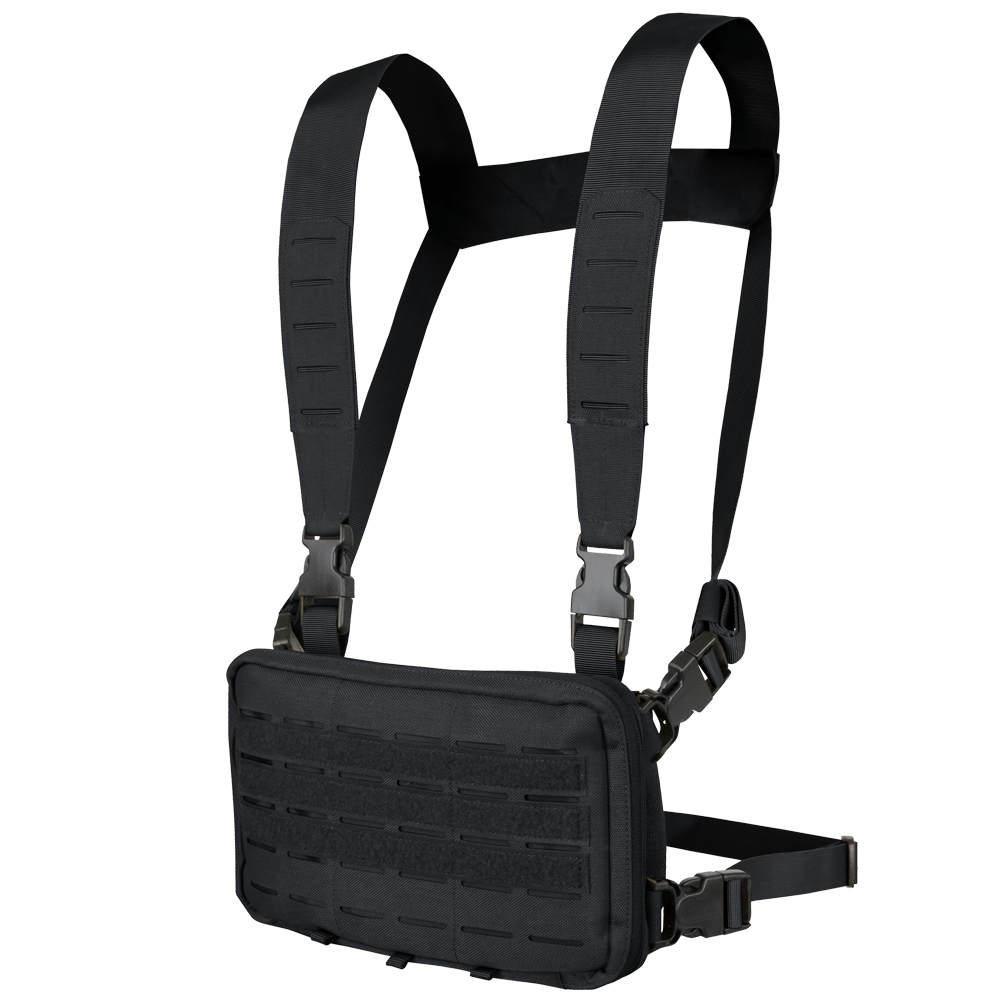 Condor Outdoor Stowaway Chest Rig Black