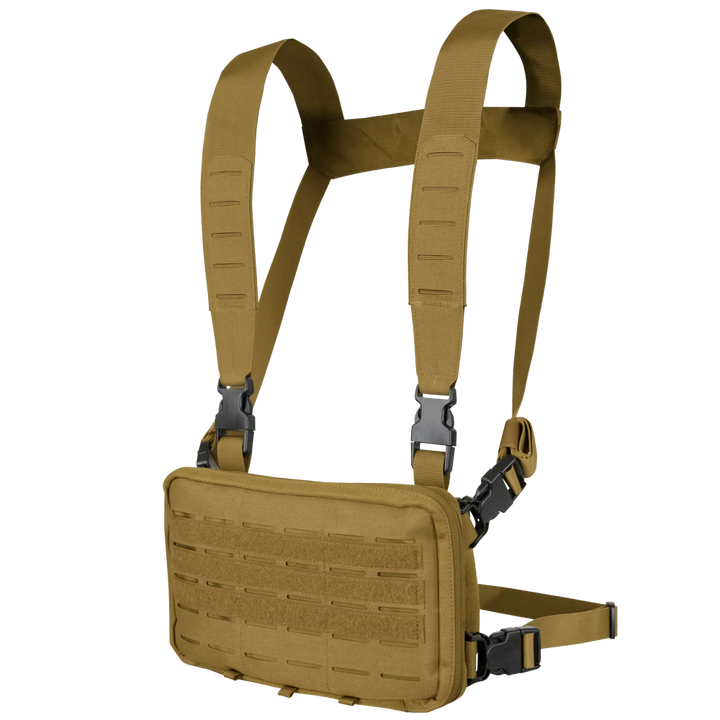 Condor Outdoor Stowaway Chest Rig Coyote Brown