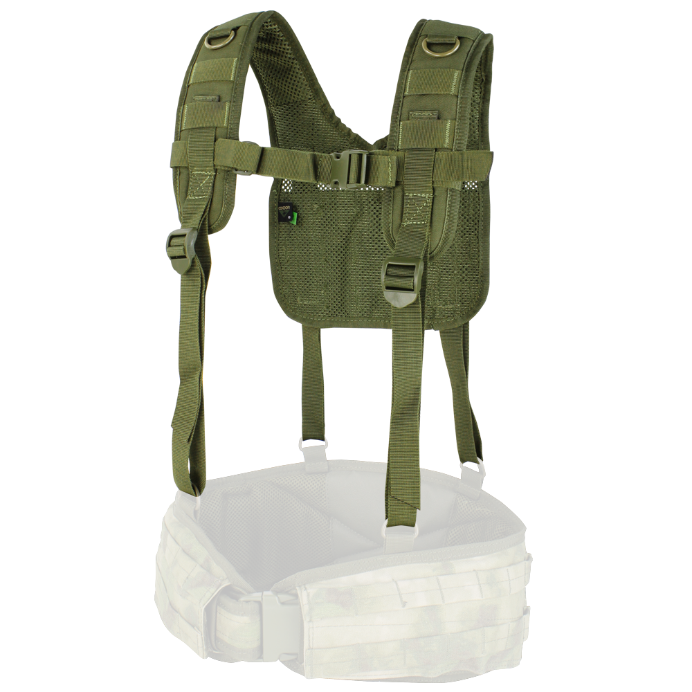 Condor Outdoor H-Harness Olive Drab Green