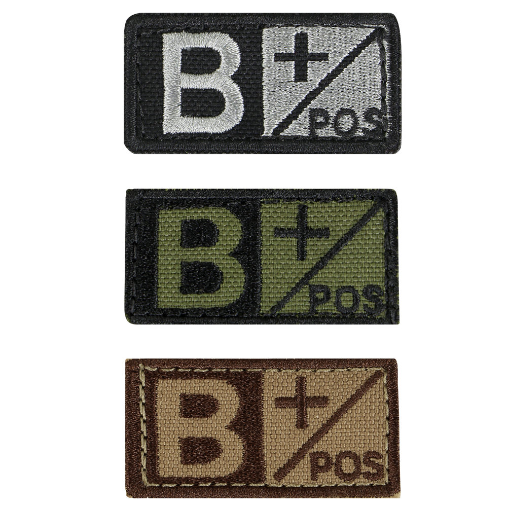 B Positive Blood Type Patches