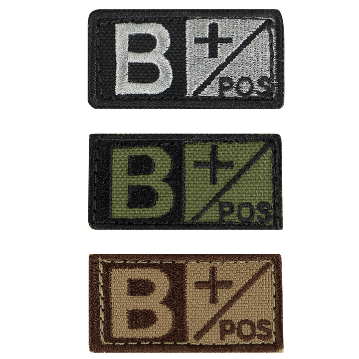 B Positive Blood Type Patches