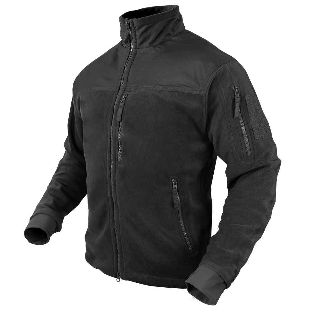 Condor Outdoor Alpha Fleece Jacket Black