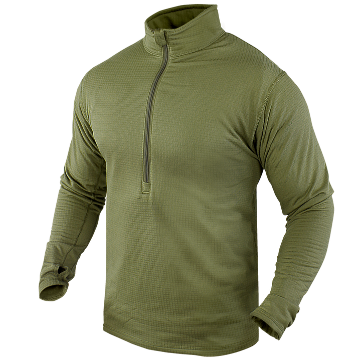 Condor Outdoor Base II Zip Pullover Olive Drab Green