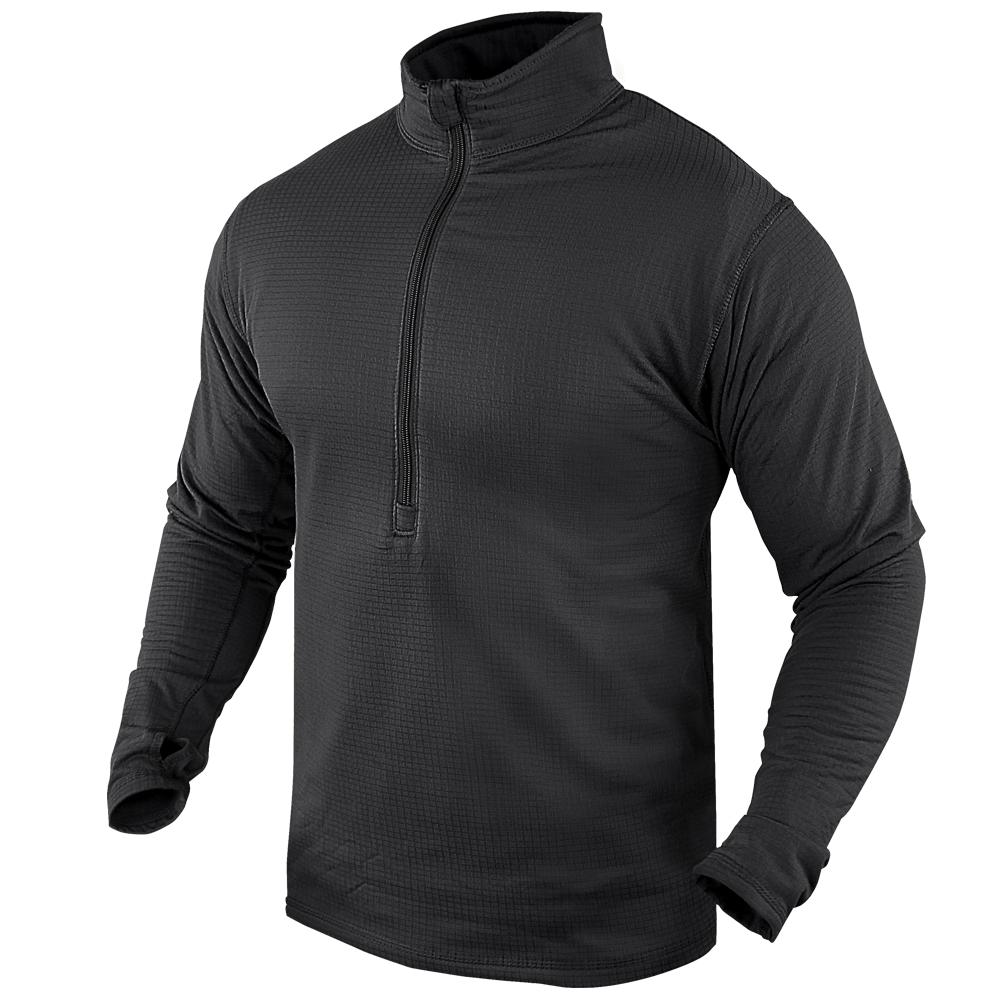 Condor Outdoor Base II Zip Pullover Black