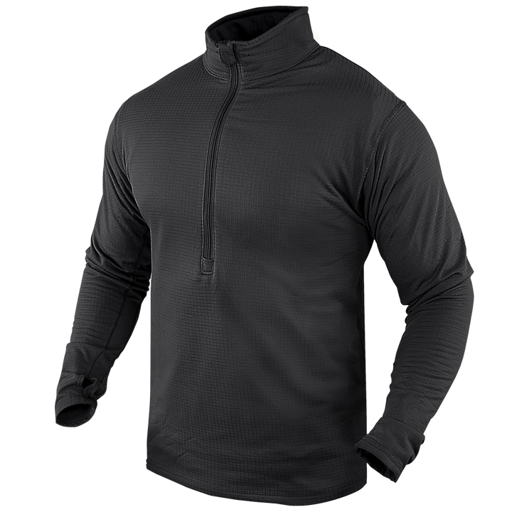 Condor Outdoor Base II Zip Pullover Black