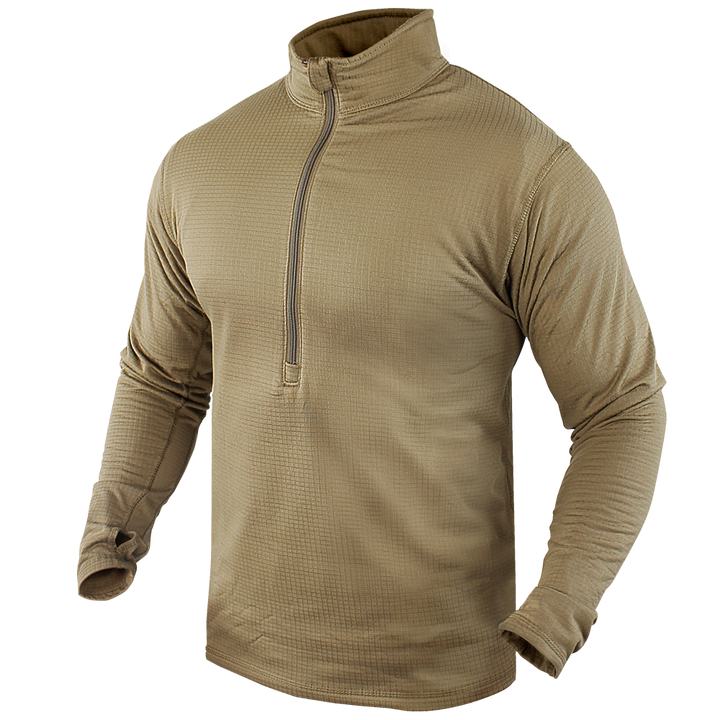 Condor Outdoor Base II Zip Pullover Coyote Brown