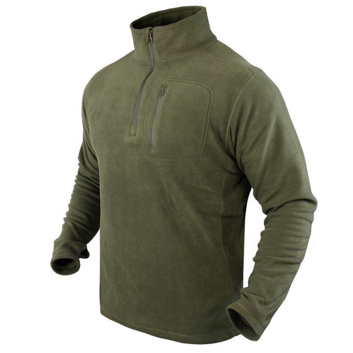 Condor Outdoor Quarter Zip Pullover Olive Drab Green