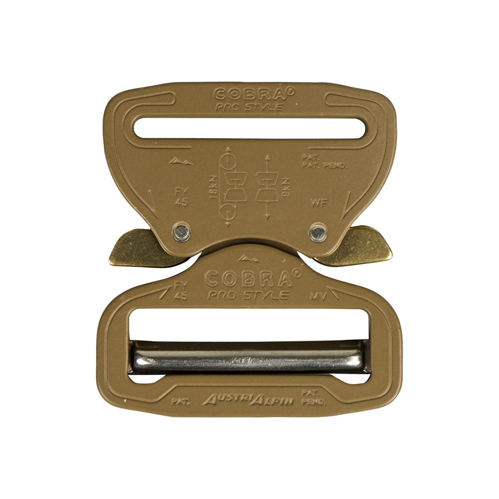 Austrialpin Cobra Buckle 1.75" Coyote Brown