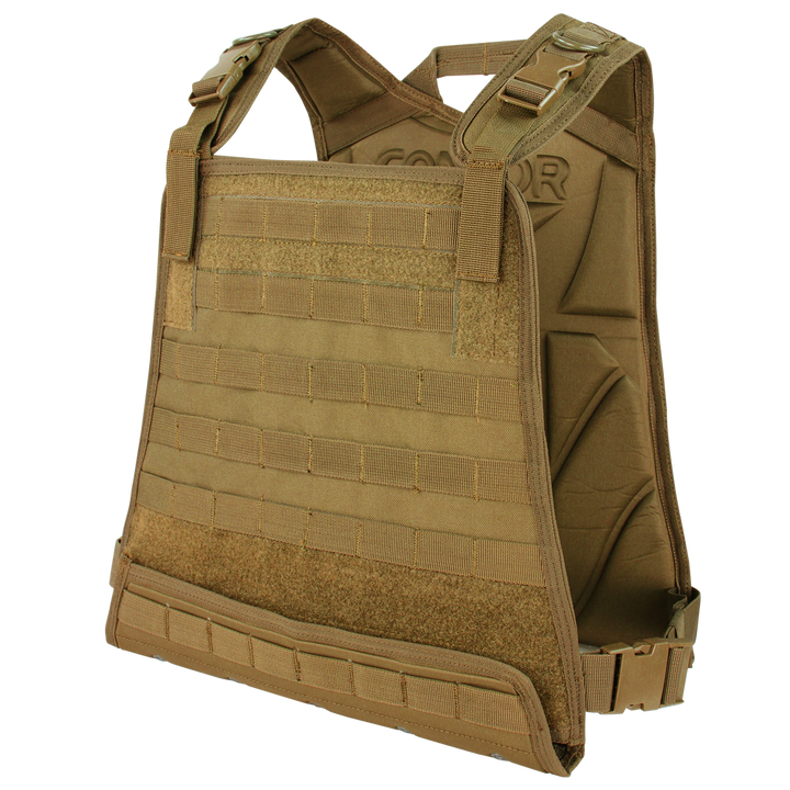 Condor Outdoor Compact Plate Carrier Coyote Brown