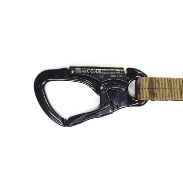 26″ Personal Retention Lanyard + Tango Carabiner & Frog Clamp