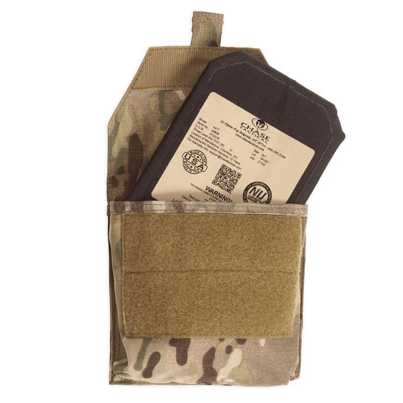 Chase Tactical MOLLE Side Armor Plate Pockets (Set of 2)