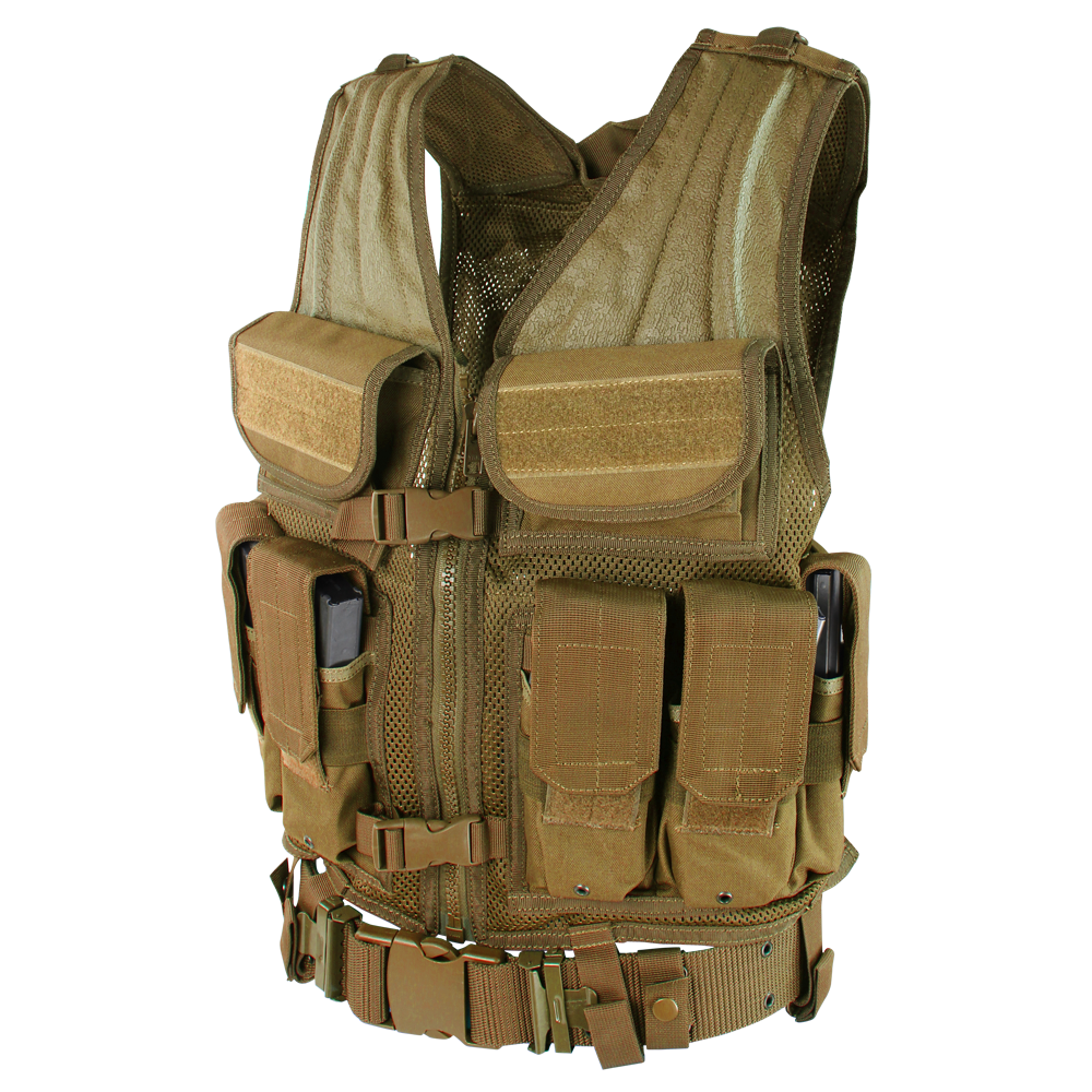 Condor Outdoor Elite Tactical Vest Coyote Brown