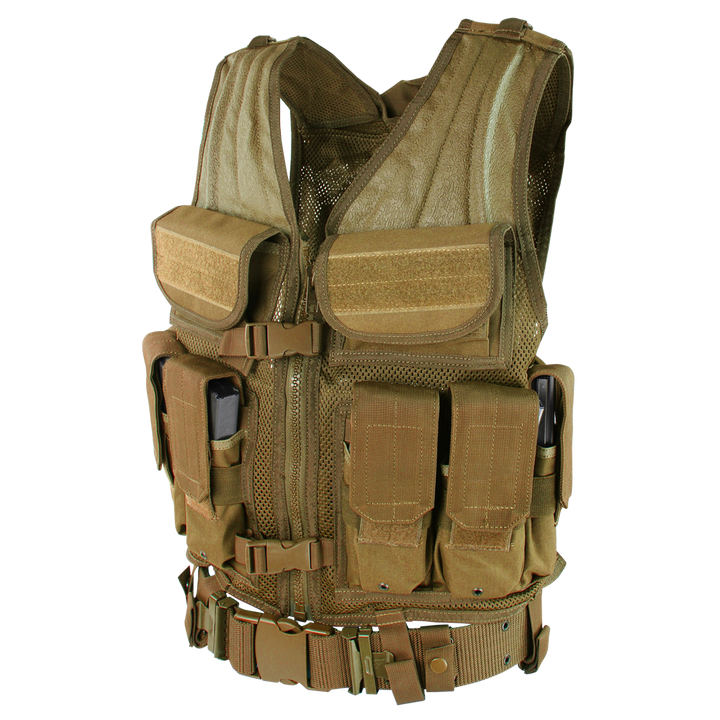 Condor Outdoor Elite Tactical Vest Coyote Brown