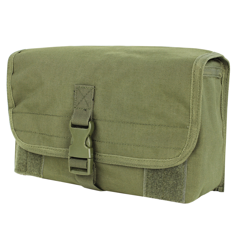 Condor Outdoor Gas Mask Pouch Olive Drab Green