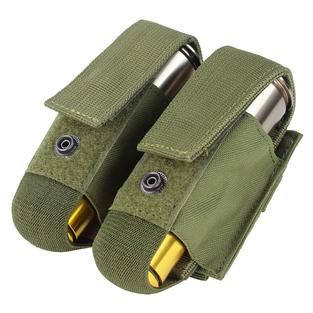 Condor Outdoor Double 40mm Grenade Pouch Olive Drab Green