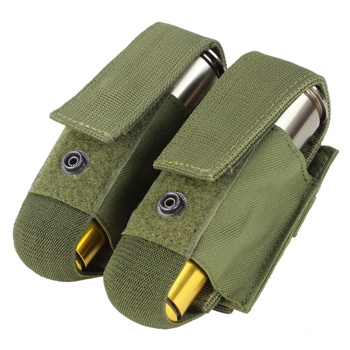 Condor Outdoor Double 40mm Grenade Pouch Olive Drab Green