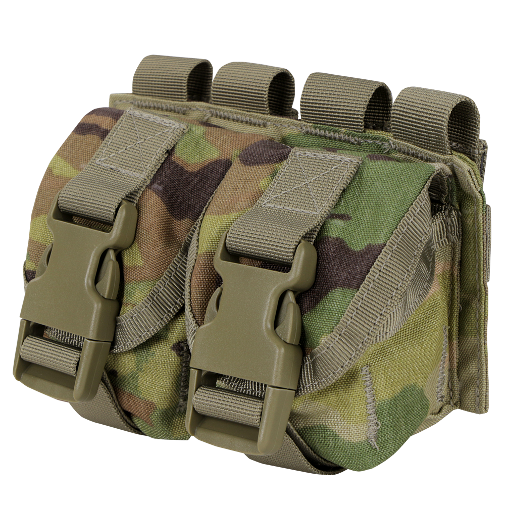 Condor Outdoor Double Frag Grenade Pouch Scorpion OCP