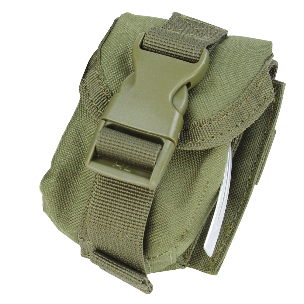 Condor Outdoor Single Frag Grenade Pouch Olive Drab Green