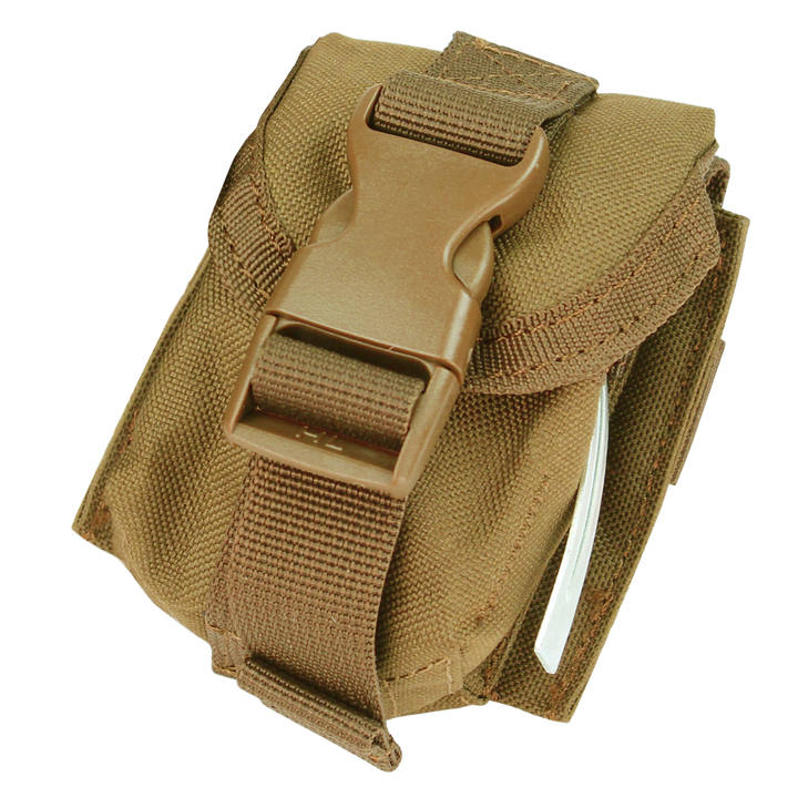 Condor Outdoor Single Frag Grenade Pouch Coyote Brown