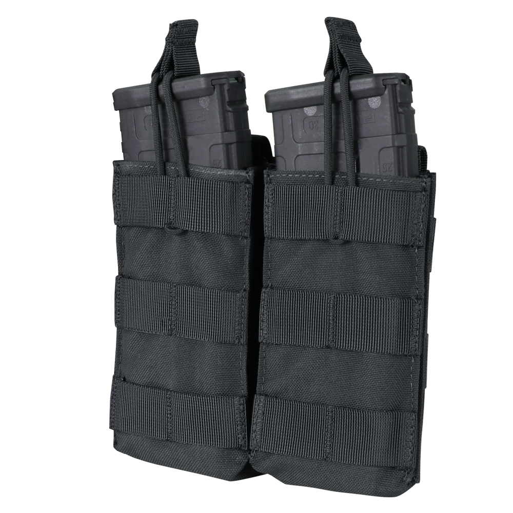 Condor Outdoor Double M4/M16 Open-Top Mag Pouch Black