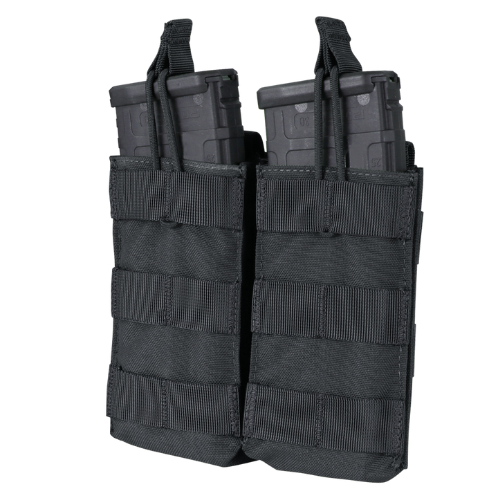 Condor Outdoor Double M4/M16 Open-Top Mag Pouch Black