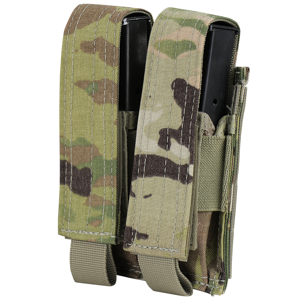 Condor Outdoor Double Pistol Mag Pouch Scorpion OCP