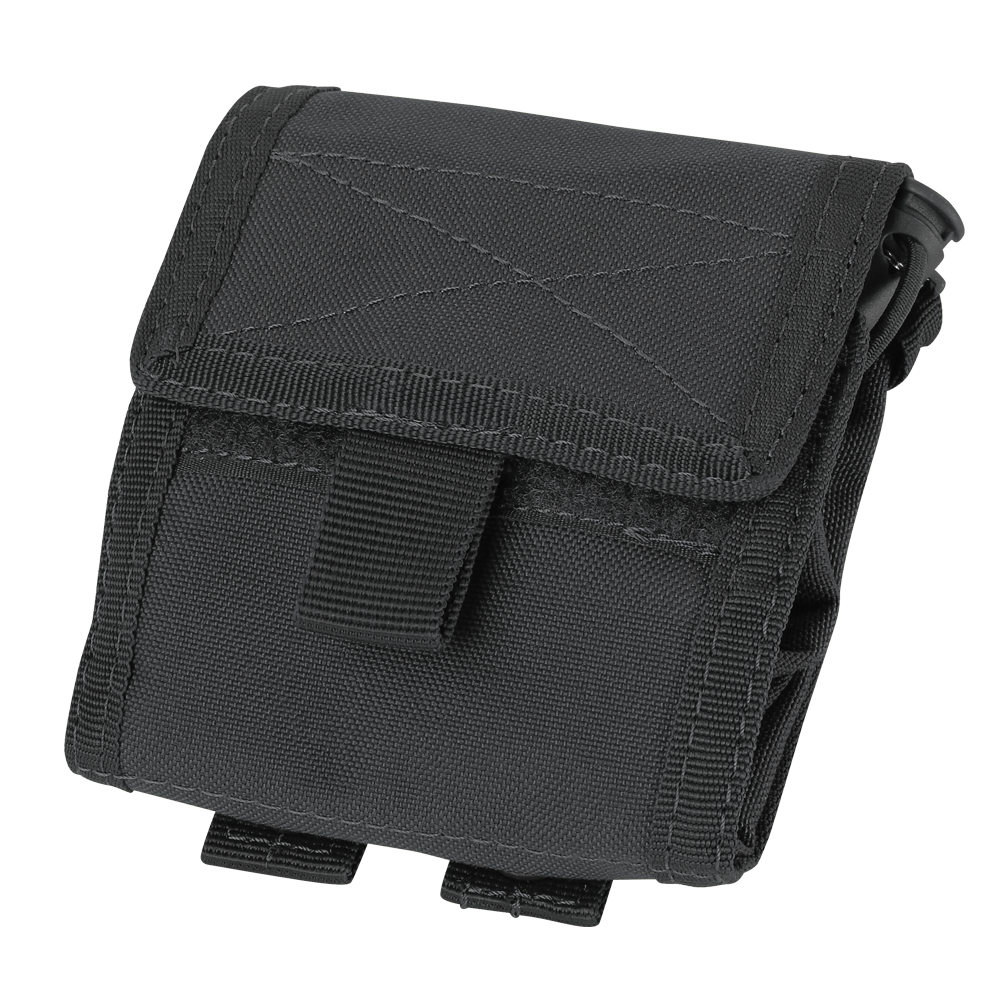 Condor Outdoor Roll-Up Utility Pouch Black