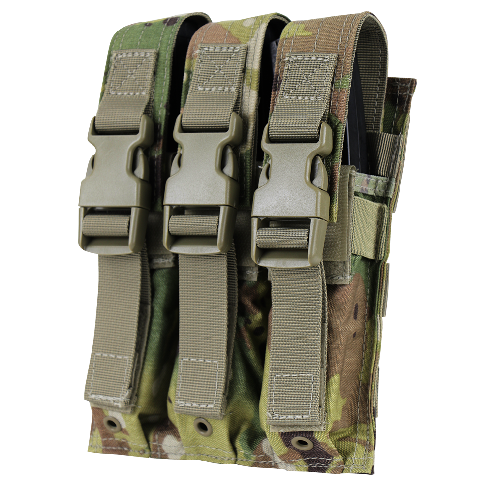 Condor Outdoor Triple MP5 Mag Pouch Scorpion OCP