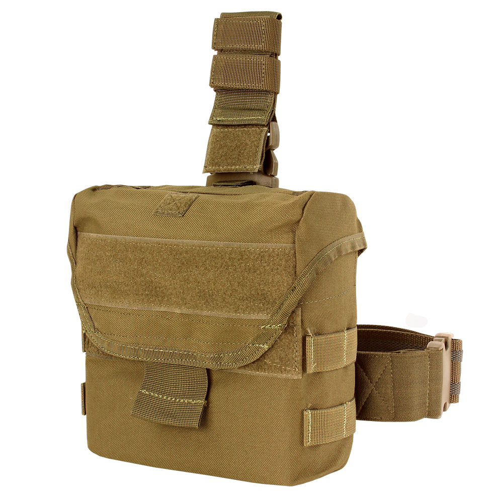 Condor Outdoor Drop Leg Dump Pouch Coyote Brown