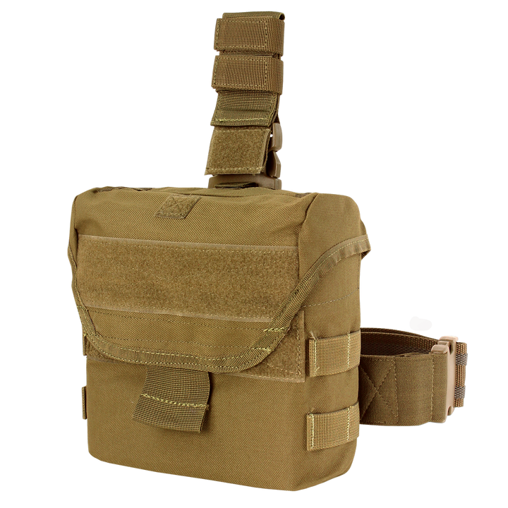 Condor Outdoor Drop Leg Dump Pouch Coyote Brown